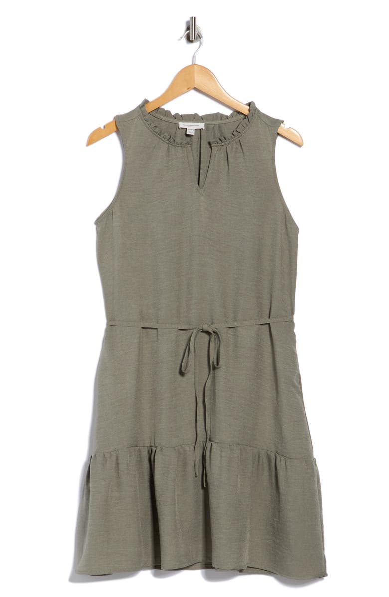 beachlunchlounge Zendaya Drawstring Dress, Alternate, color, New Laurel