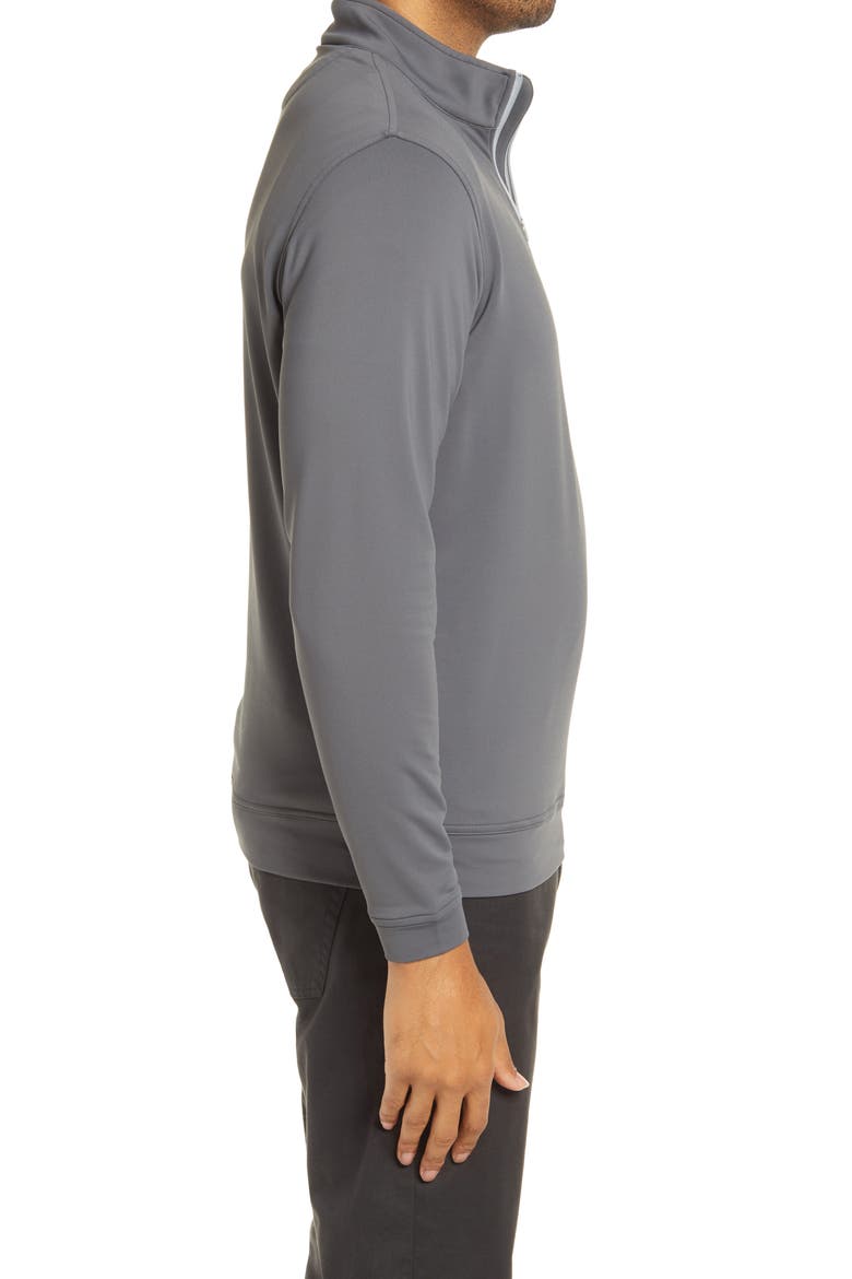 Perth Performance Quarter Zip Sweatshirt, Alternate, color, IRON