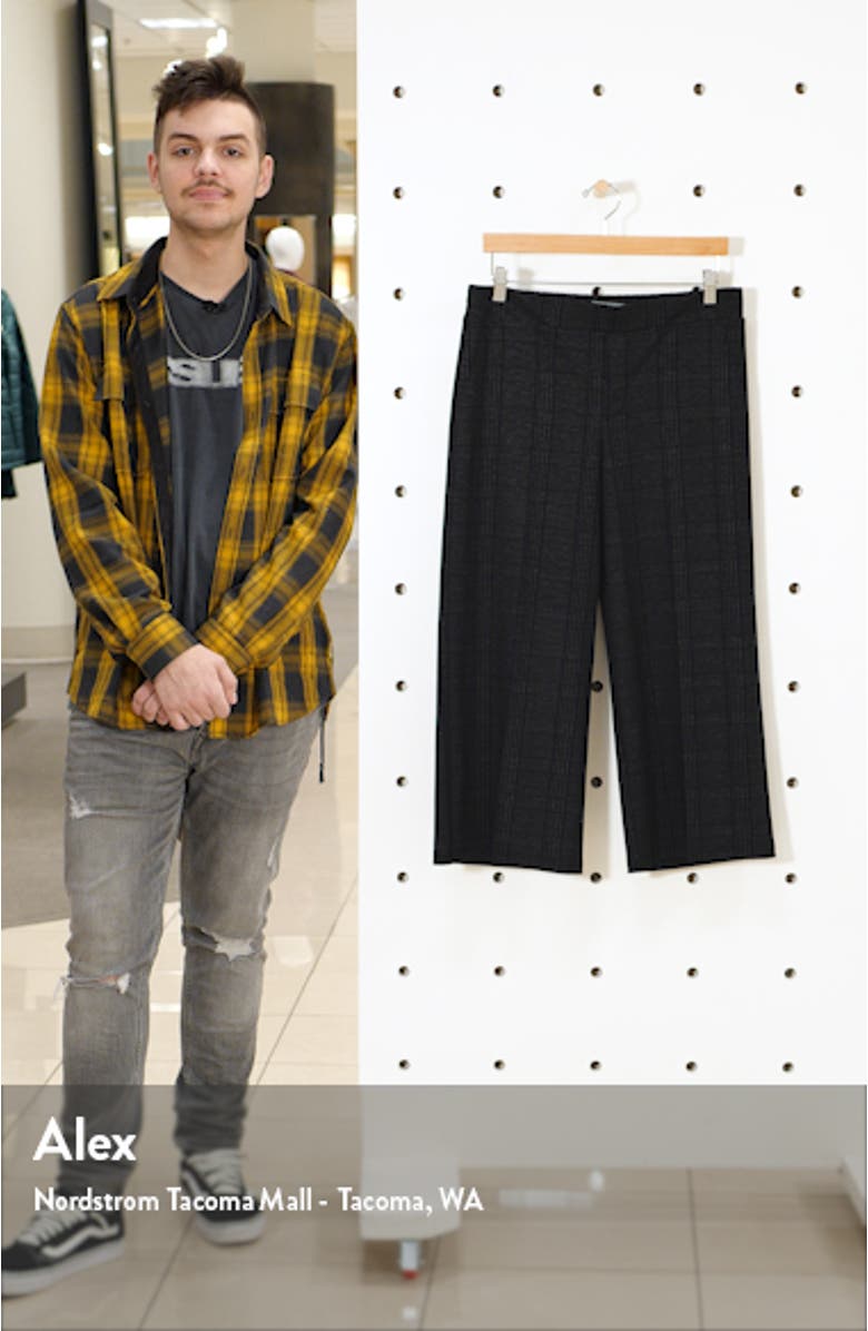 High Waist Crop Wide Leg Pants, sales video thumbnail