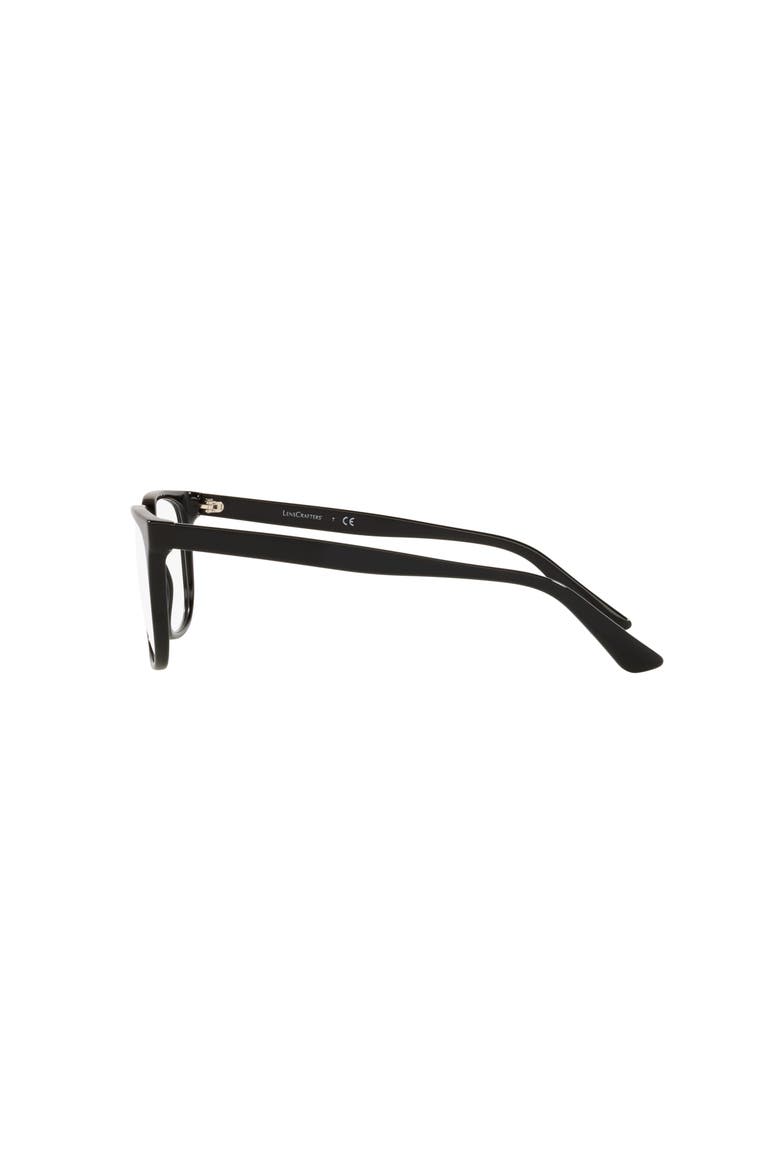 58mm Rectangle optical glasses, Alternate, color, Black