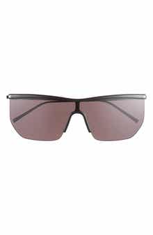 Saint Laurent 99mm Shield Sunglasses