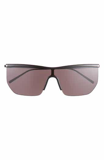 Saint Laurent 99mm Shield Sunglasses