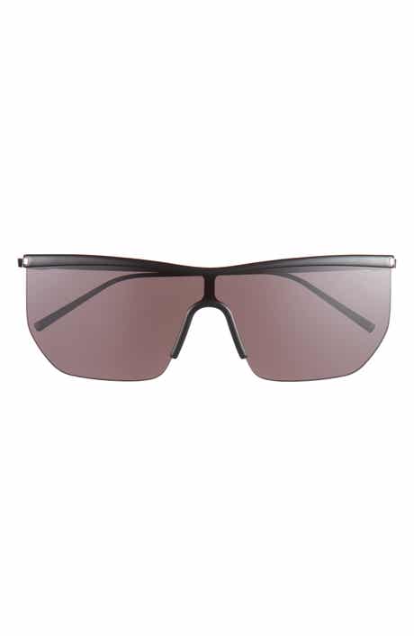 Saint Laurent 99mm Shield Sunglasses