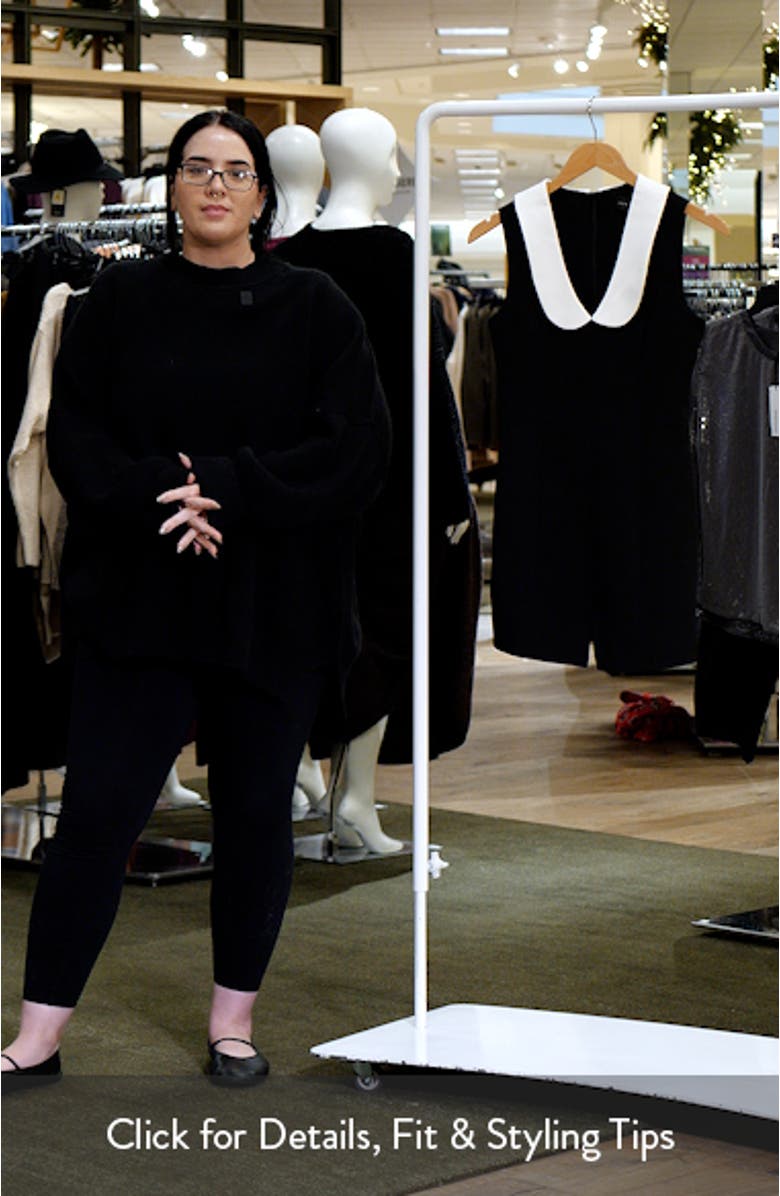 Contrast Collar Minidress, sales video thumbnail