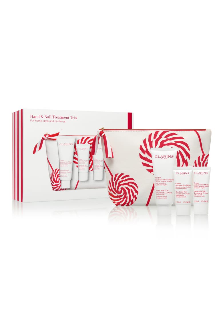 Hand & Nail Treatment Cream Trio, Main, color, NO COLOR