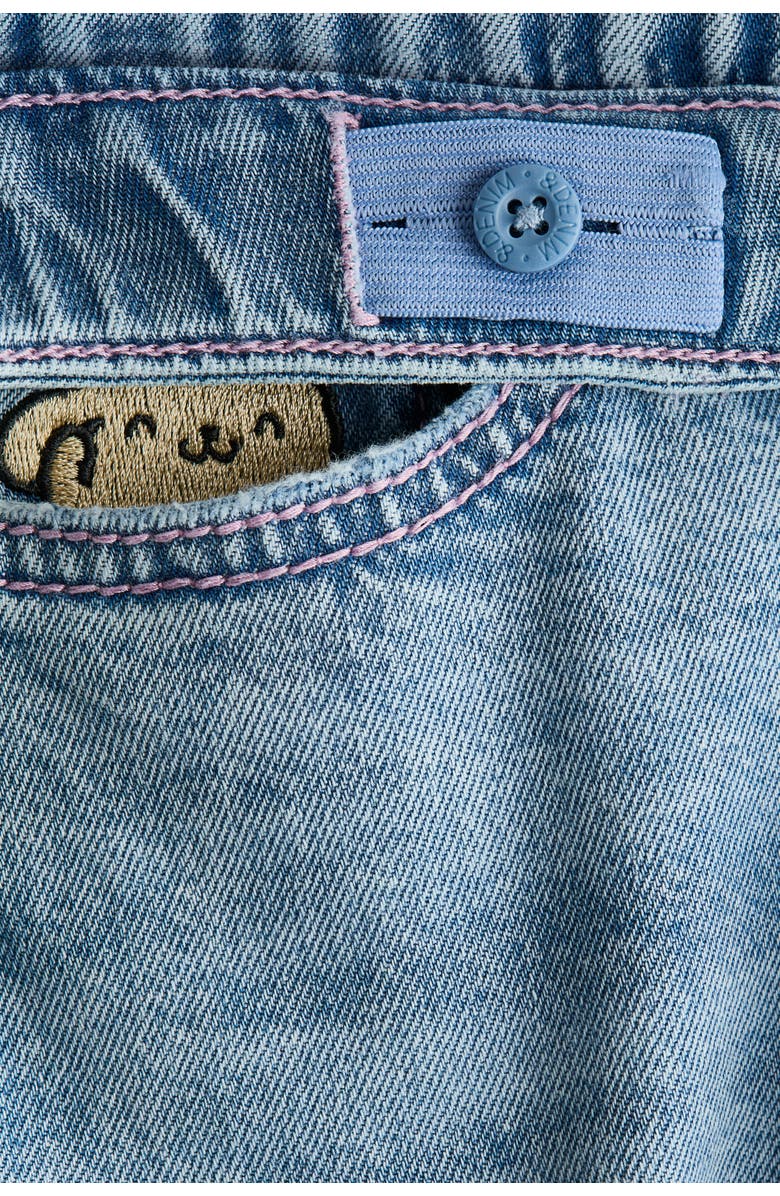 H&M Loose Fit Jeans, Alternate, color, Denim Blue/My Melody