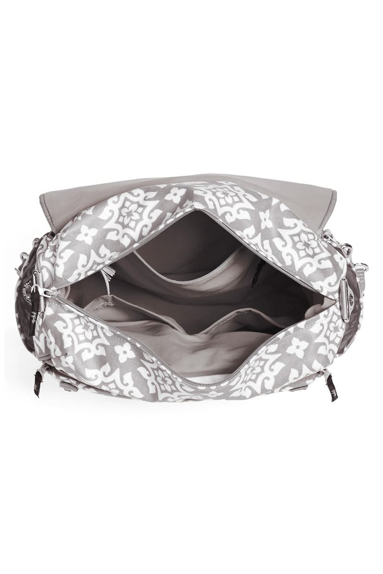 'Boxy' Backpack Diaper Bag (Nordstrom Exclusive), Alternate, color, GREY/ WHITE