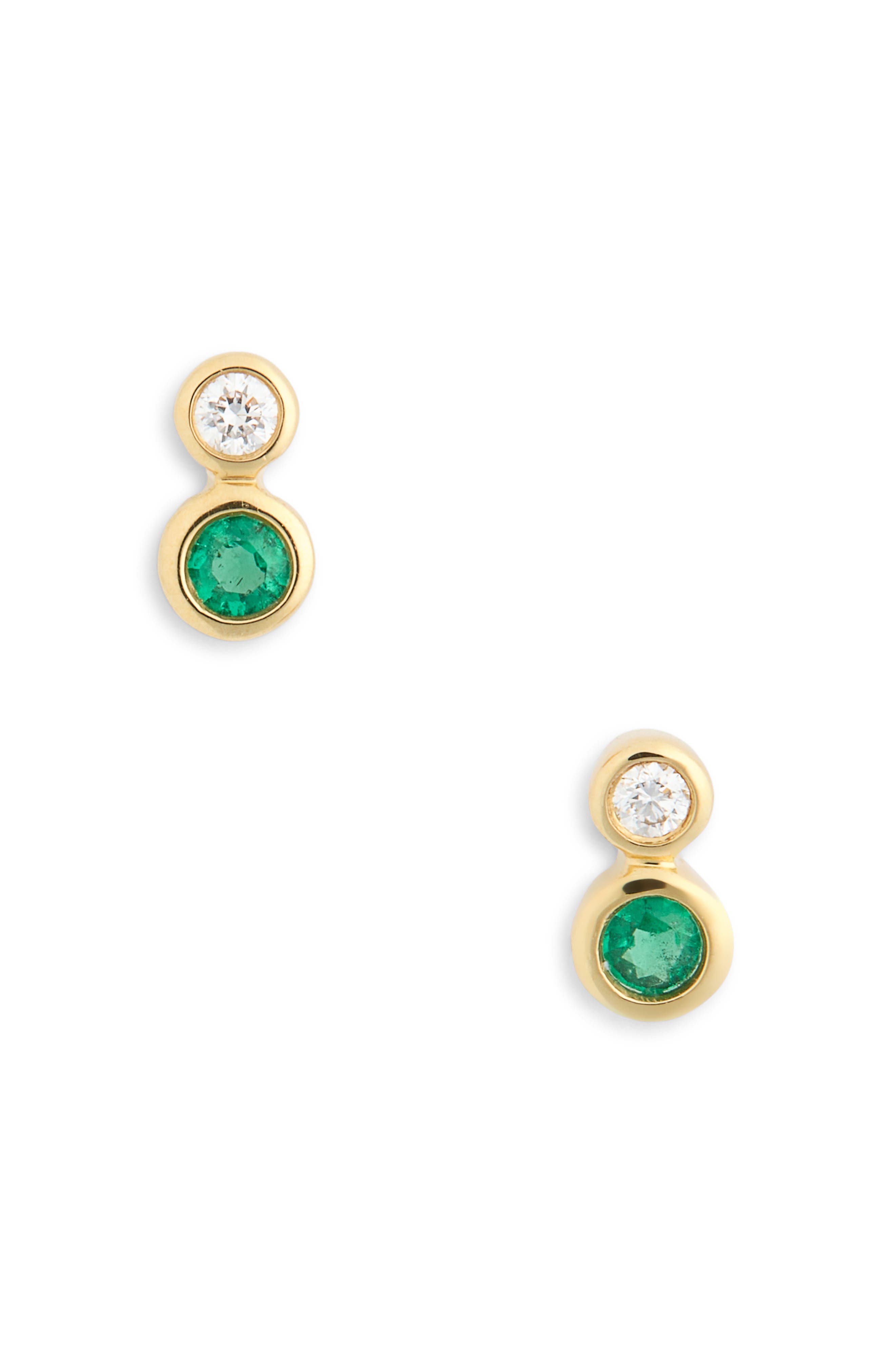 18K YELLOW GOLD - EMERALD