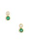 selected 18K Yellow Gold - Emerald