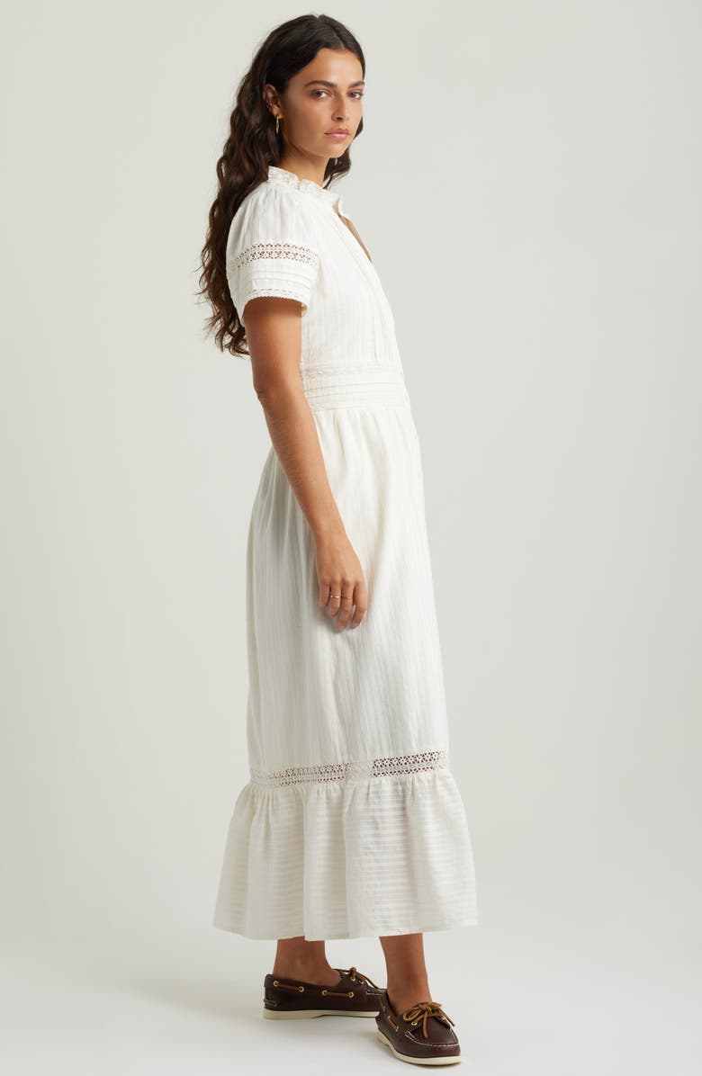 Treasure & Bond Lace Trim Maxi Dress, Alternate, color, 