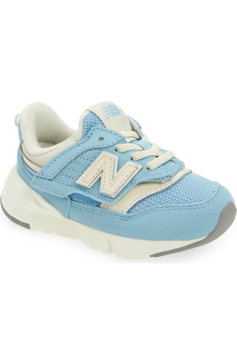 New Balance 997R Hook & Loop Sneaker, Main, color, Chrome Blue/ Linen