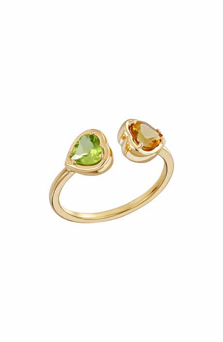 14K Gold Heart Open Ring (Nordstrom Exclusive)