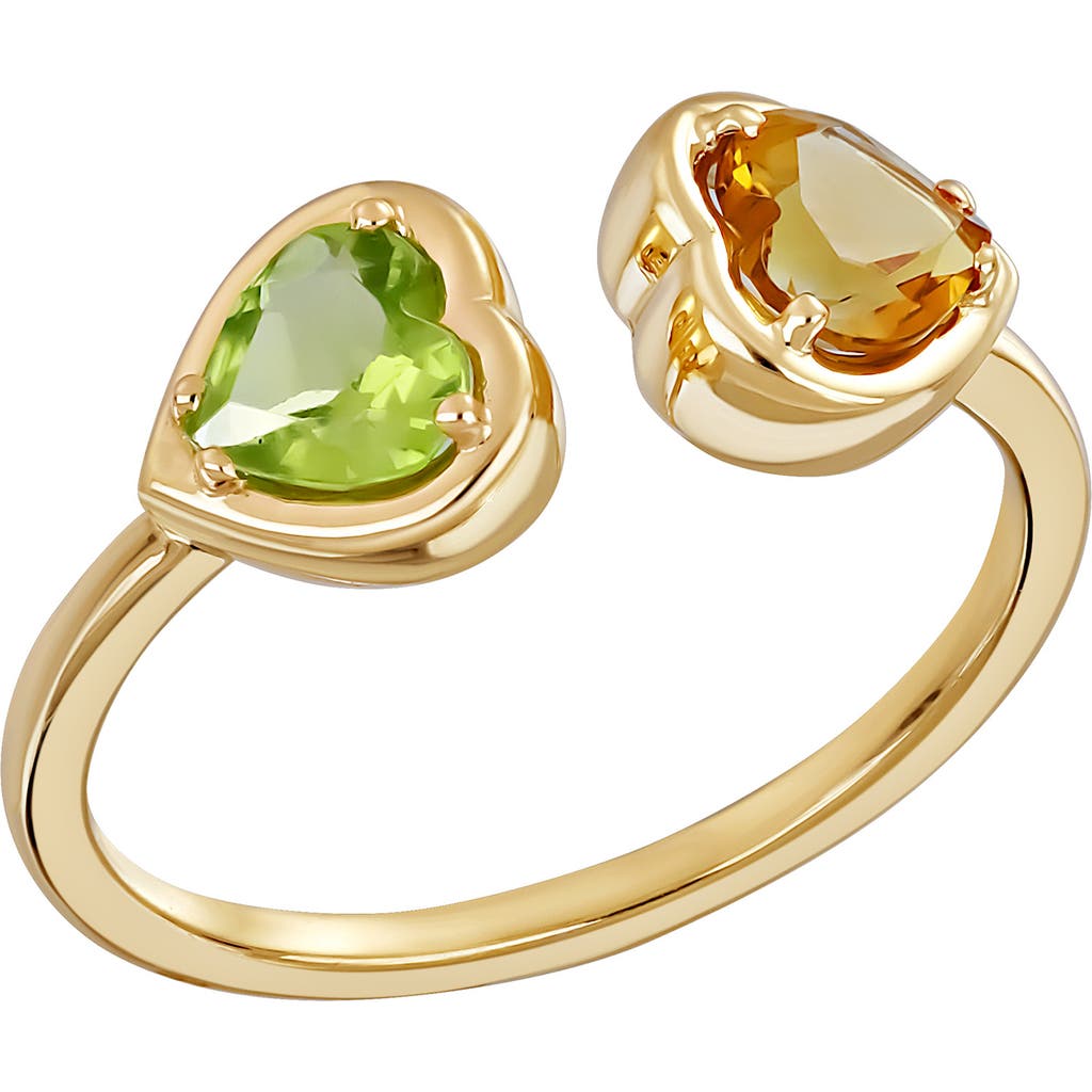 Bony Levy 14k Gold Heart Open Ring In 14k Yellow Gold