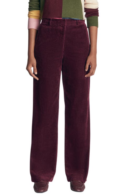 Fitzrovia Corduroy Column Trousers