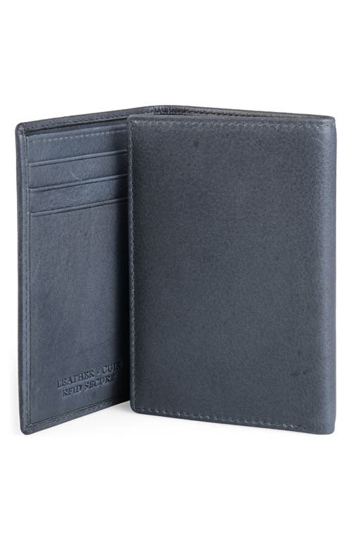 Mancini Rfid Trifold Wallet In Gray