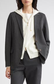 Eleventy Single Breasted Soft Jacket