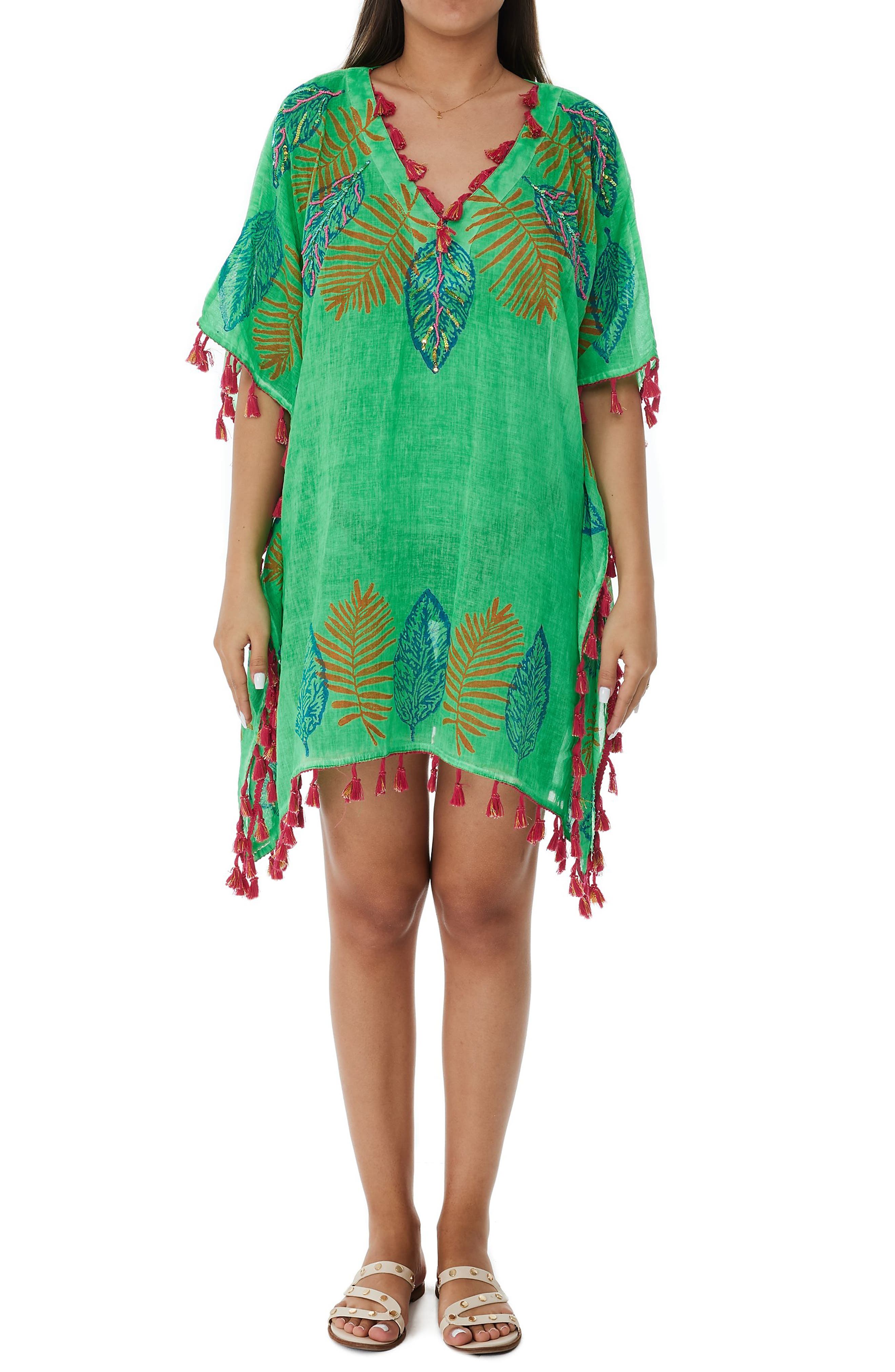 Short Cotton Poncho
