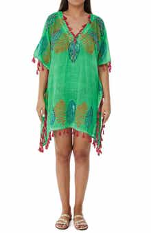 Short Cotton Poncho