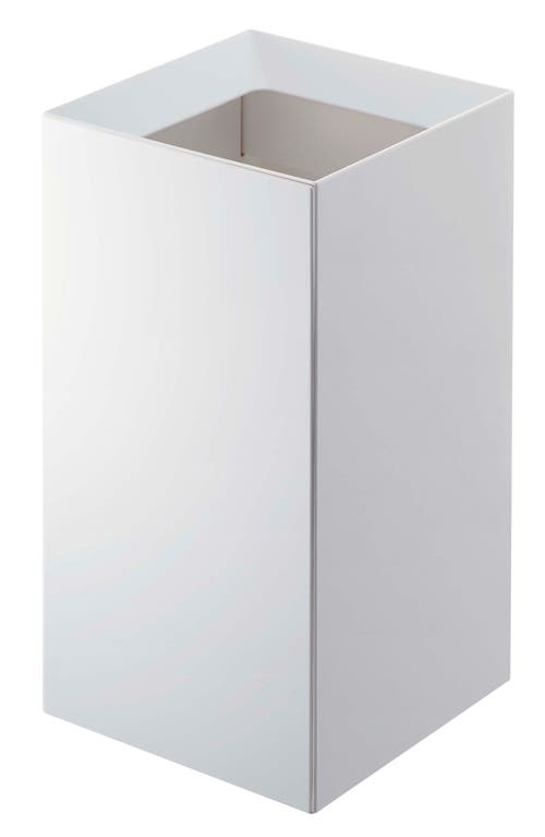 Yamazaki Trash Can In White