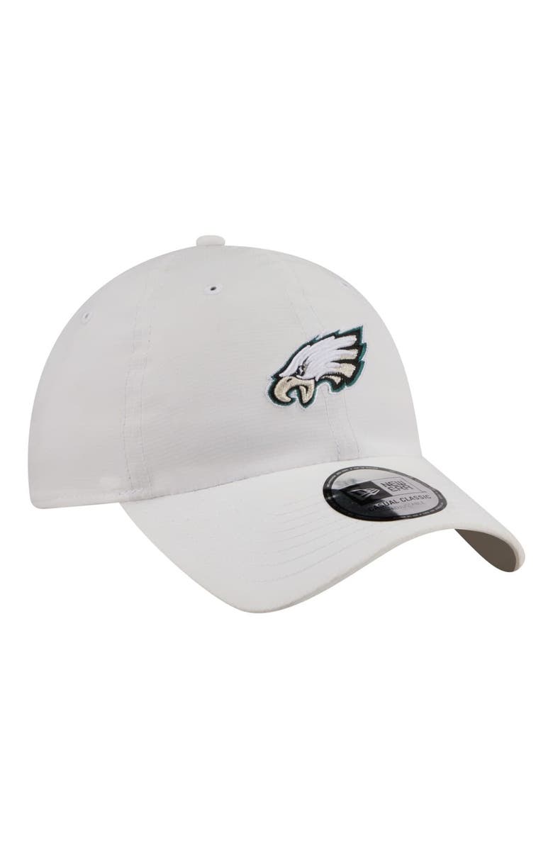 New Era Men's New Era White Philadelphia Eagles Ripstop Casual Classic Adjustable Hat, Alternate, color, White