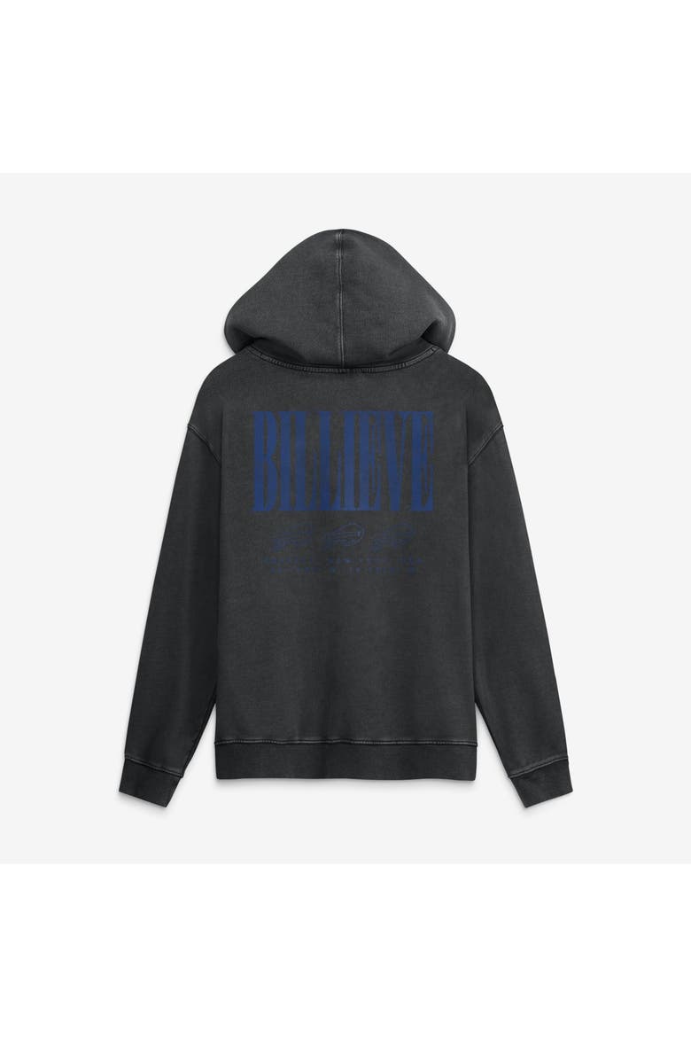 Men's Fanatics Black Buffalo Bills Relaxed Intense Rivalry French Terry Hoodie, Alternate, color, Black
