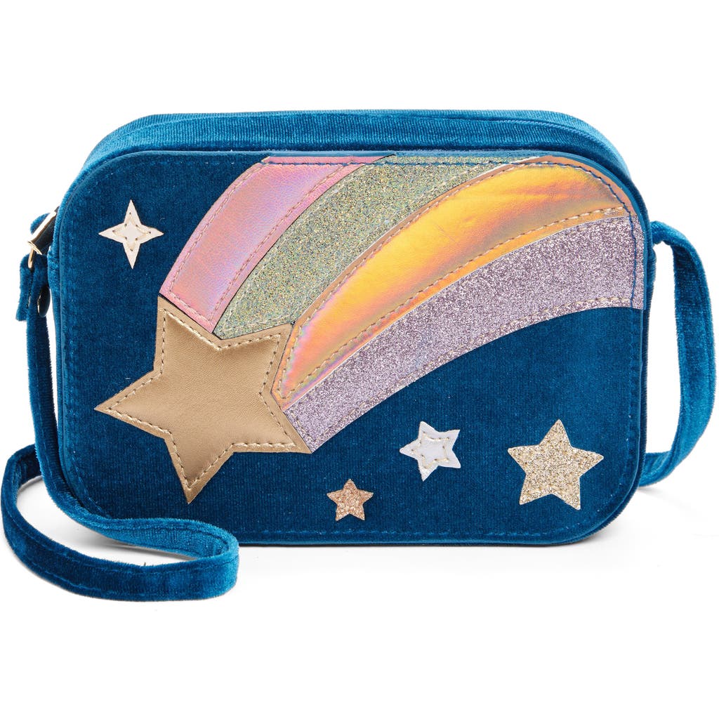Mimi & Lula Kids' Shooting Star Crossbody Bag in Blue