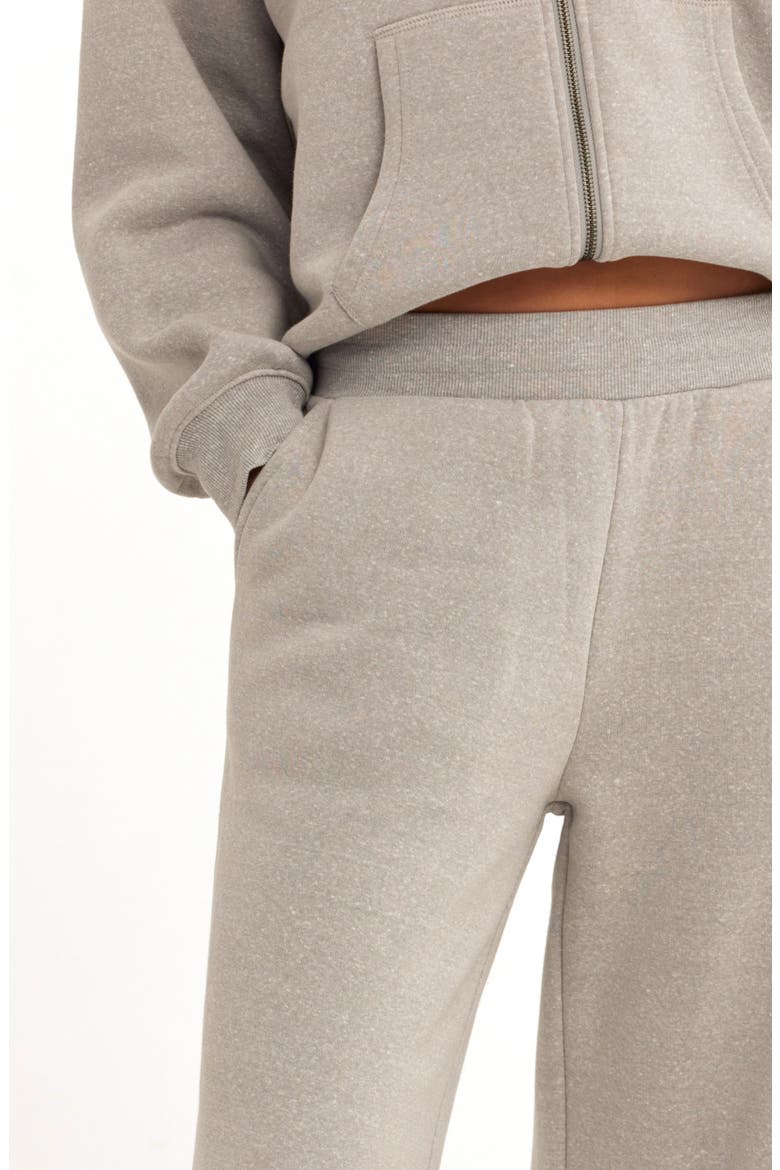 Jayla Fleece Sweatpants, Alternate, color, LIGHT HEATHER GREY