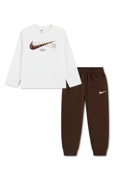 Kids' Logo Long Sleeve Tee & Pants Set