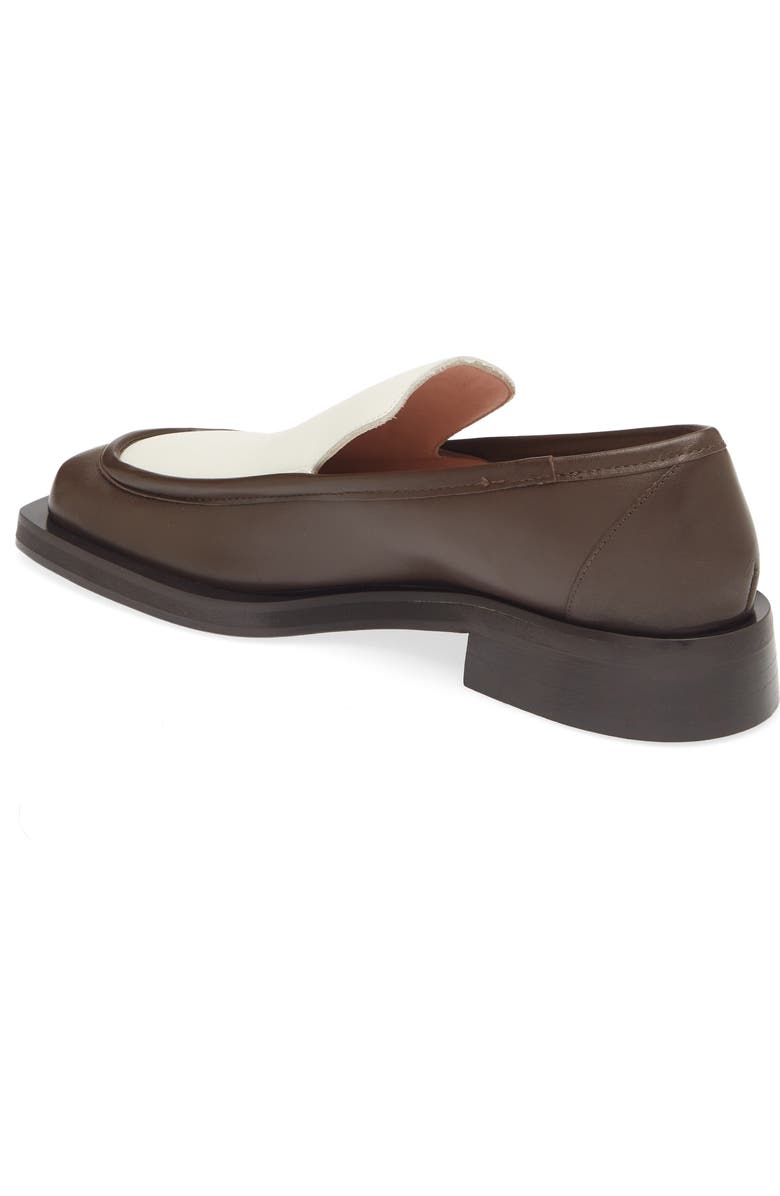 GIA BORGHINI Rosie Two-Tone Square Toe Loafer, Alternate, color,