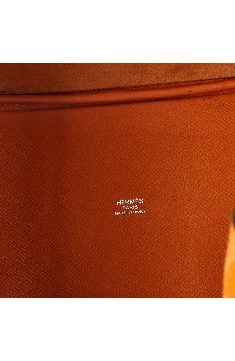 Pre-Owned Hermes Picotin Lock Bag Tressage Epsom PM, Alternate, color, Abricot/Rose Azalee/Gold
