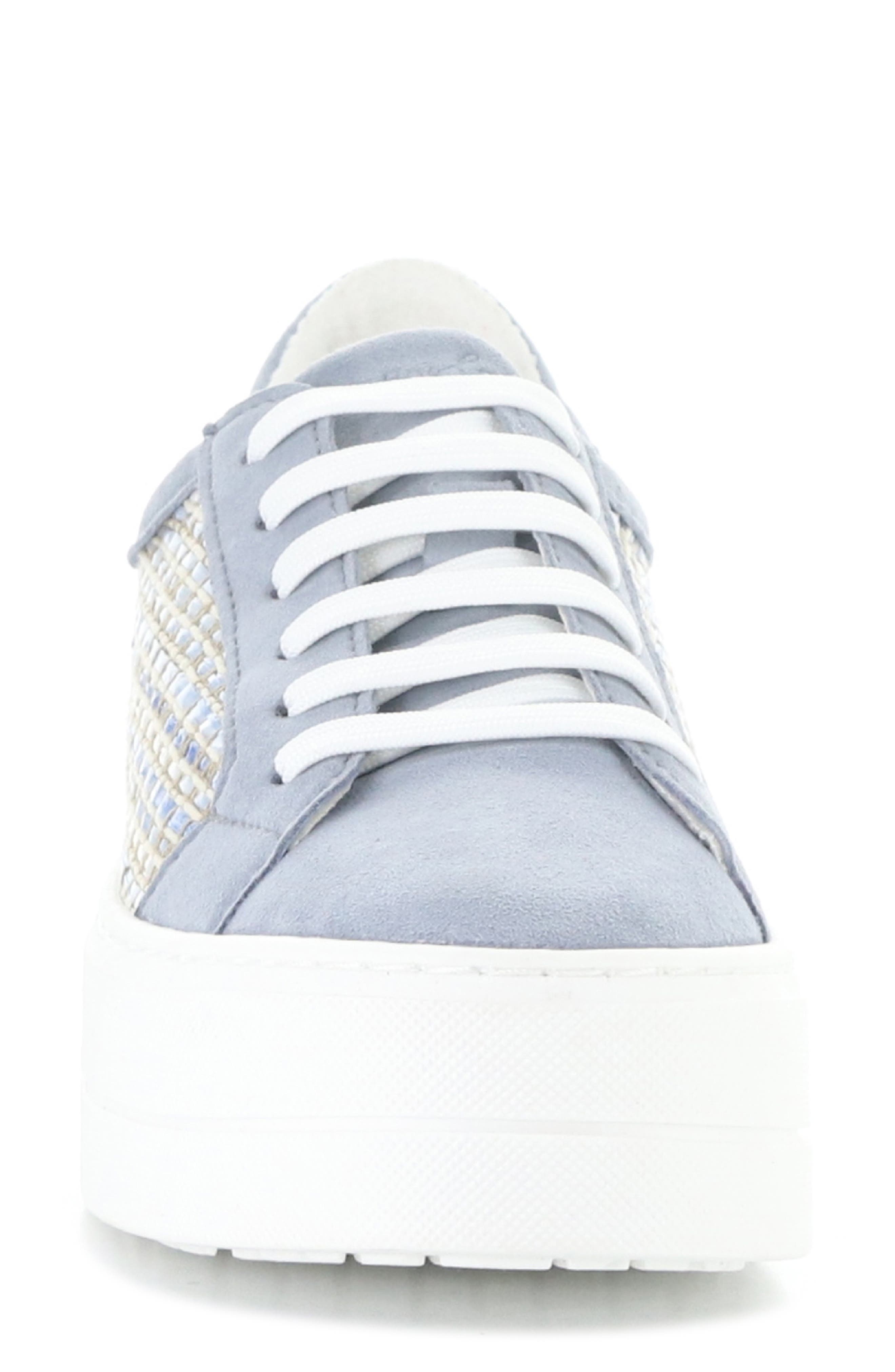 Mera Lace-Up Platform Sneaker, Alternate, color, SMOKE