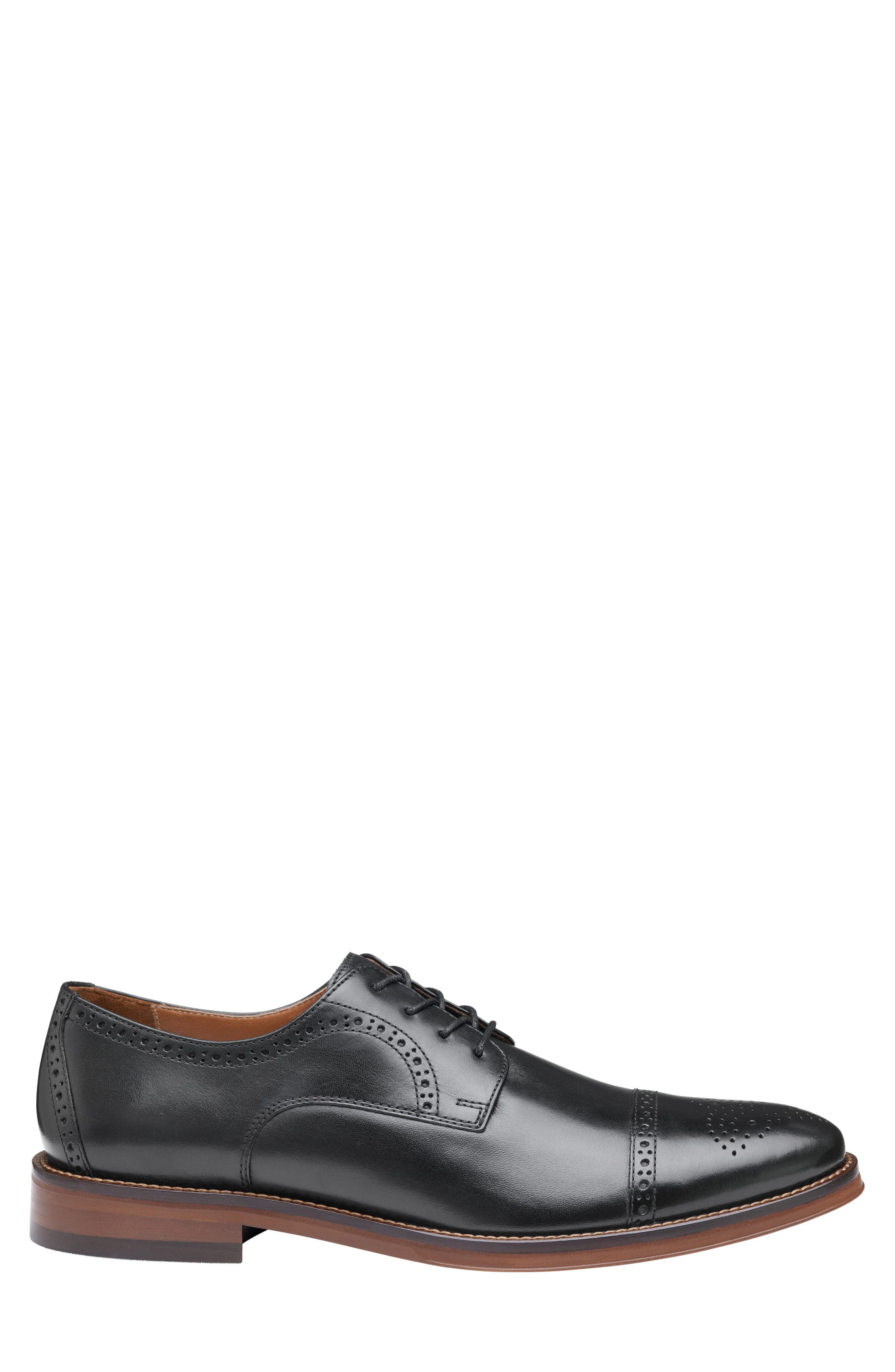 Johnston & Murphy Sutton Cap Toe Medallion Derby (Men) | Nordstromrack
