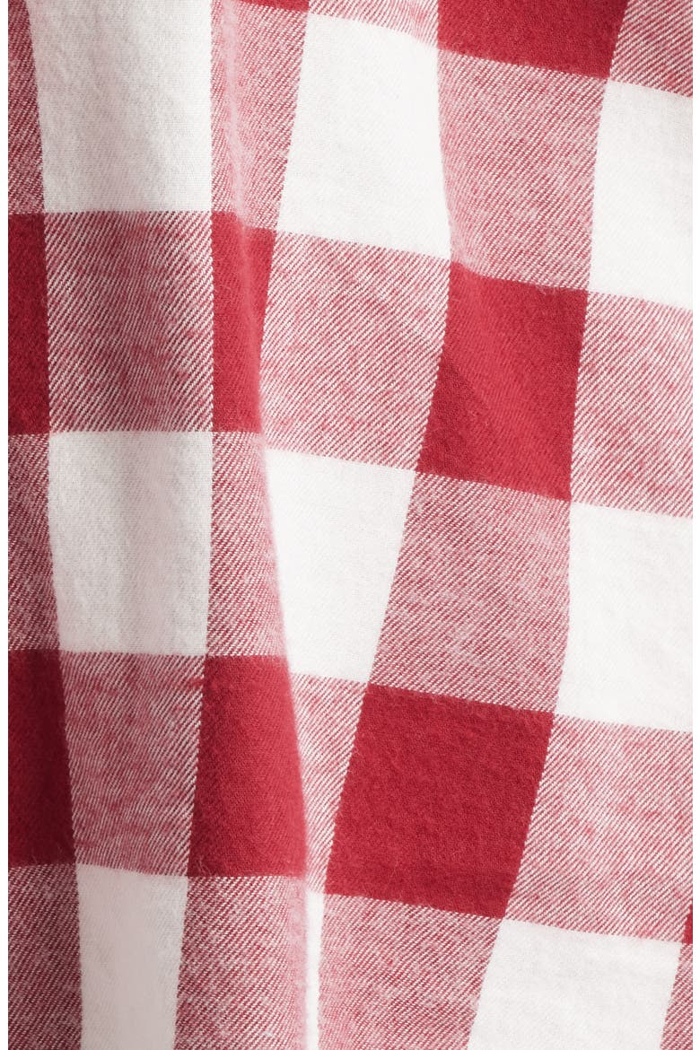 Antonella Gingham Organic Cotton Pajamas, Alternate, color, PINK