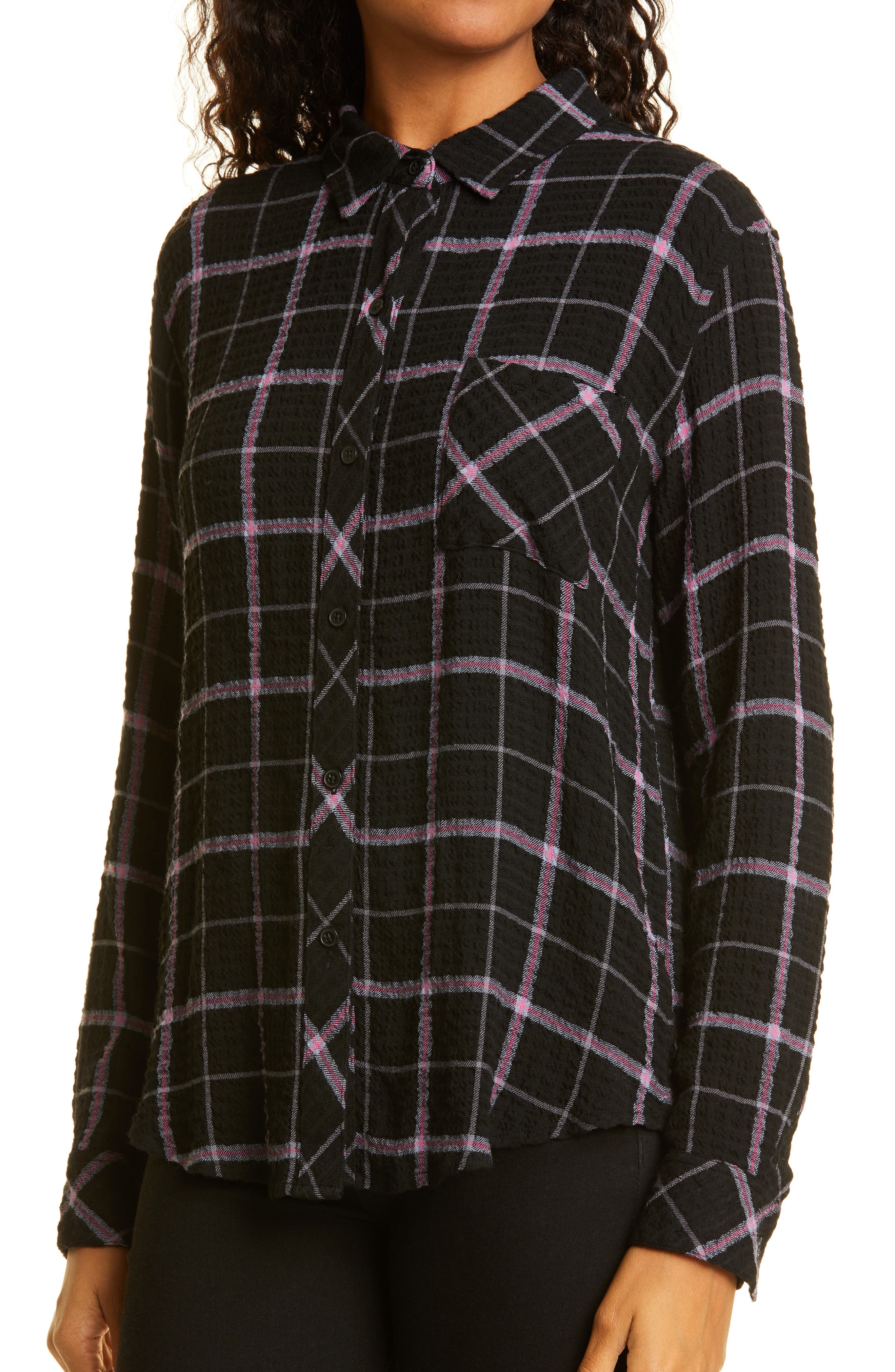 Rails Dutton Plaid Button-Up Shirt (Women) | Nordstrom