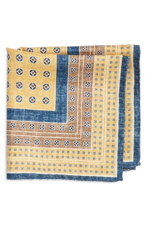 Neat Silk Pocket Square