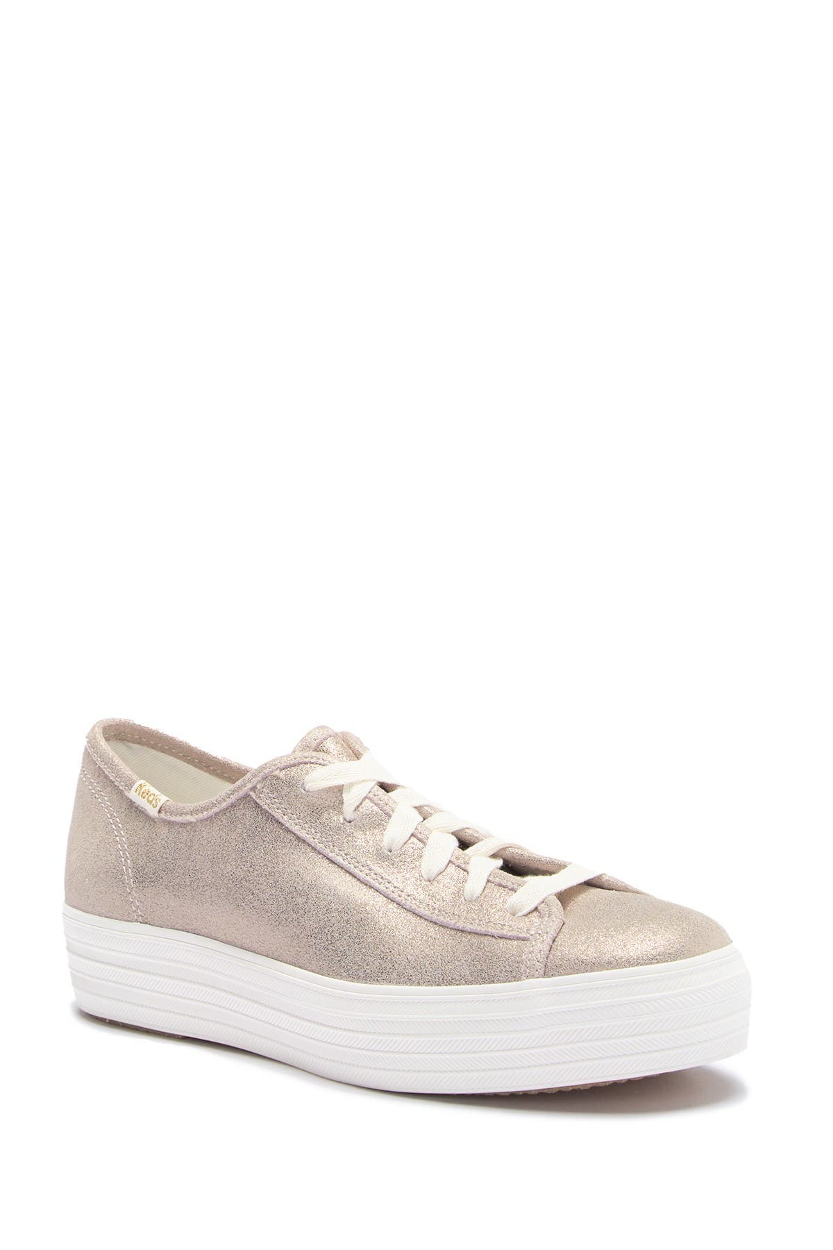 Keds® Triple Kick Glitter Suede Platform Sneaker (Women) | Nordstromrack