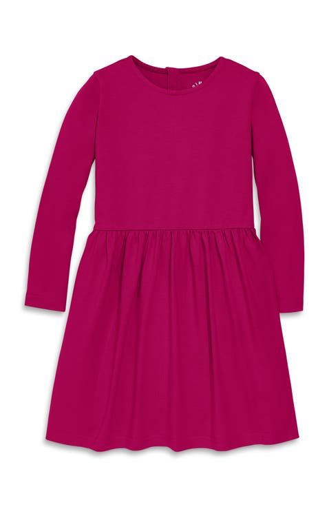 Kids Long Sleeve Perfect Pocket Dress