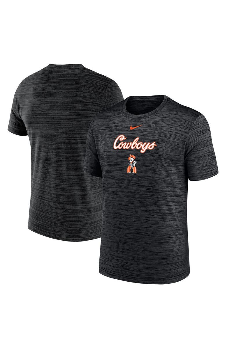 Nike Men's Nike Black Oklahoma State Cowboys Velocity Performance T-Shirt, Alternate, color, Black