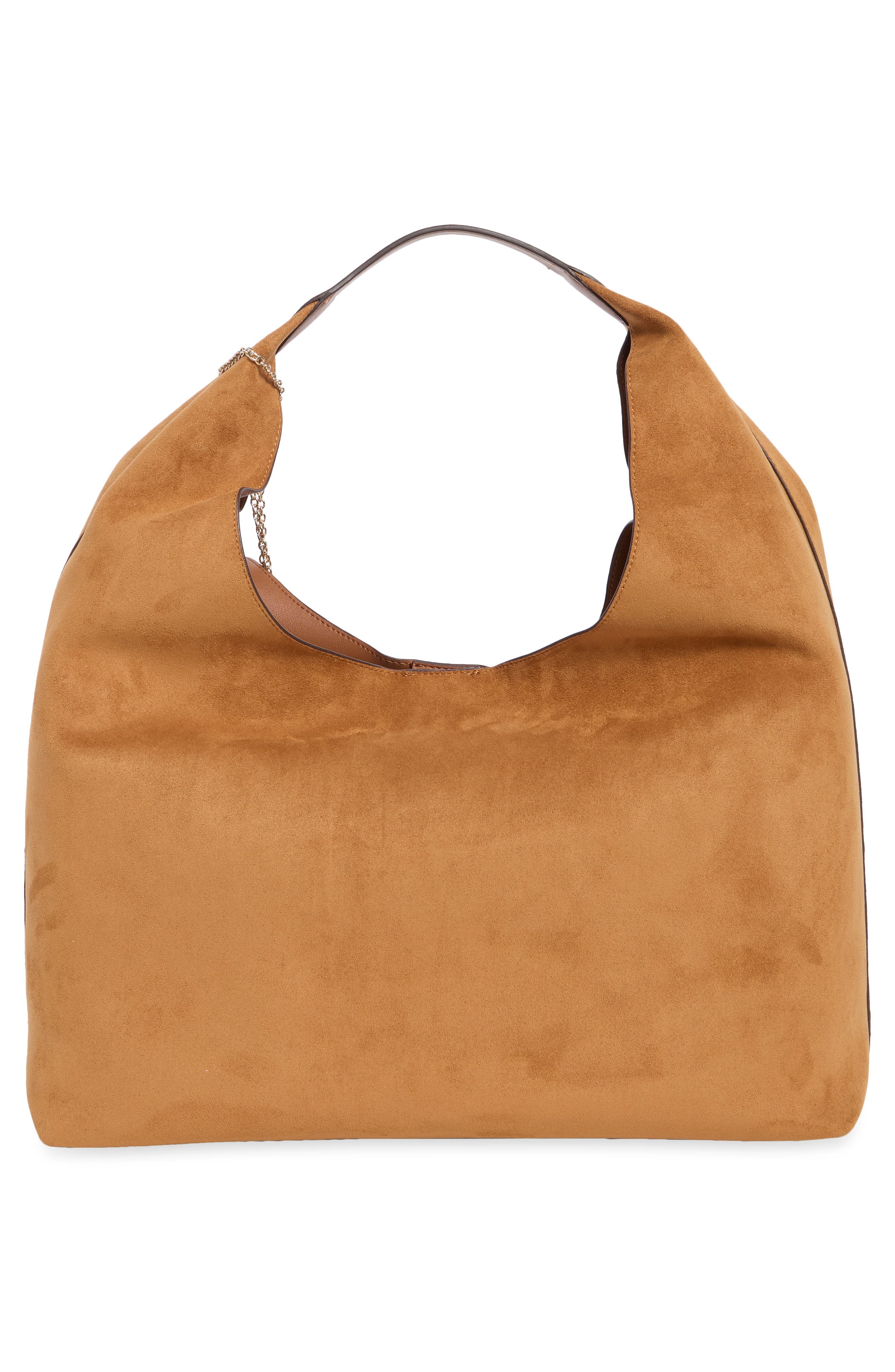 Selena Hobo Bag, Alternate, color, SADDLE