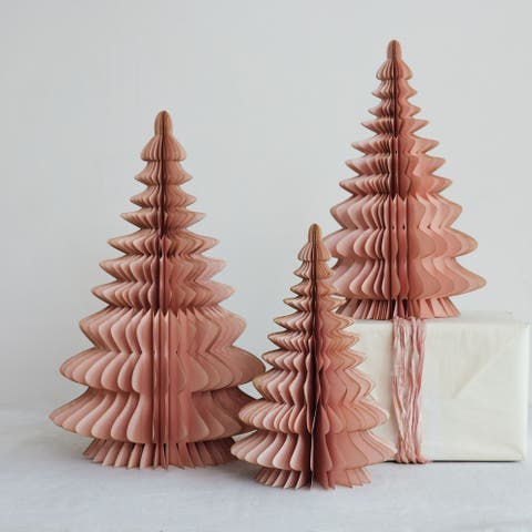 Honeycomb Tree in Recycled Paper