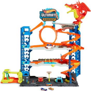 Hot Wheels<sup>®</sup> 25-Piece City Garage Drag