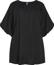 City Chic Jamie Puff Sleeve Minidress