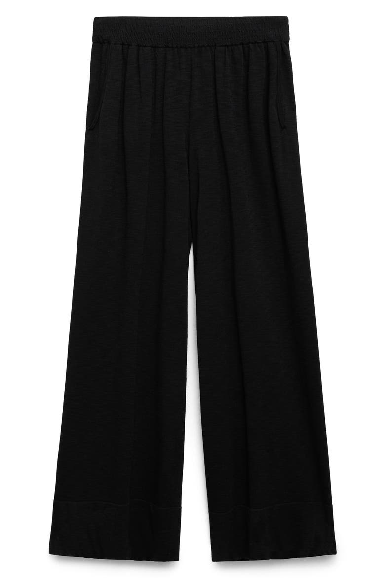 Fine Gauge Knit Pants, Alternate, color, BLACK