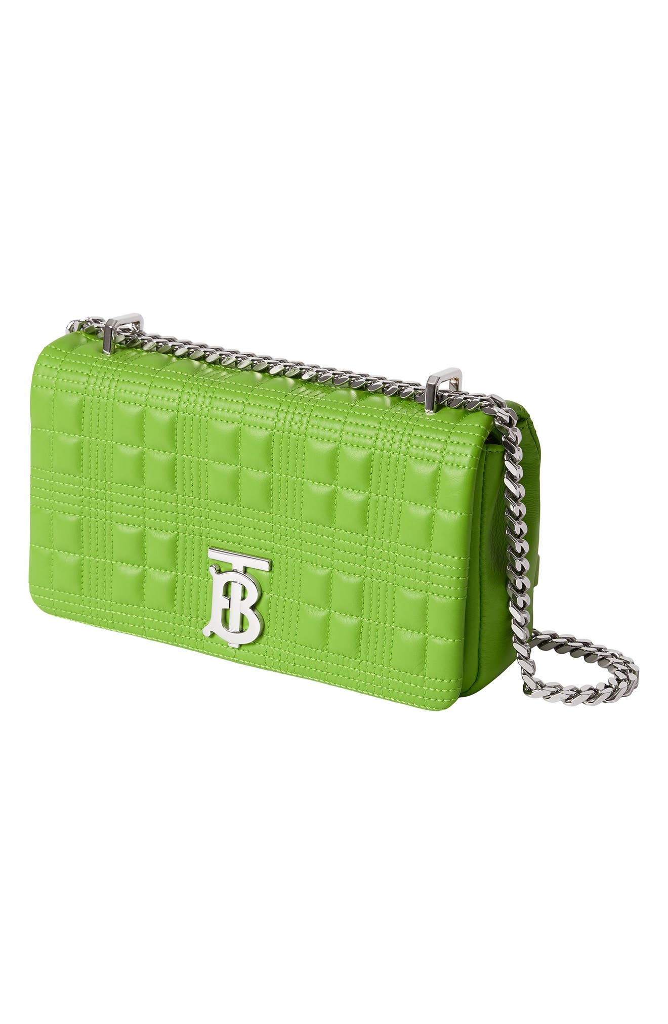 Burberry Small Lola Quilted Leather Shoulder Bag, Alternate, color, 