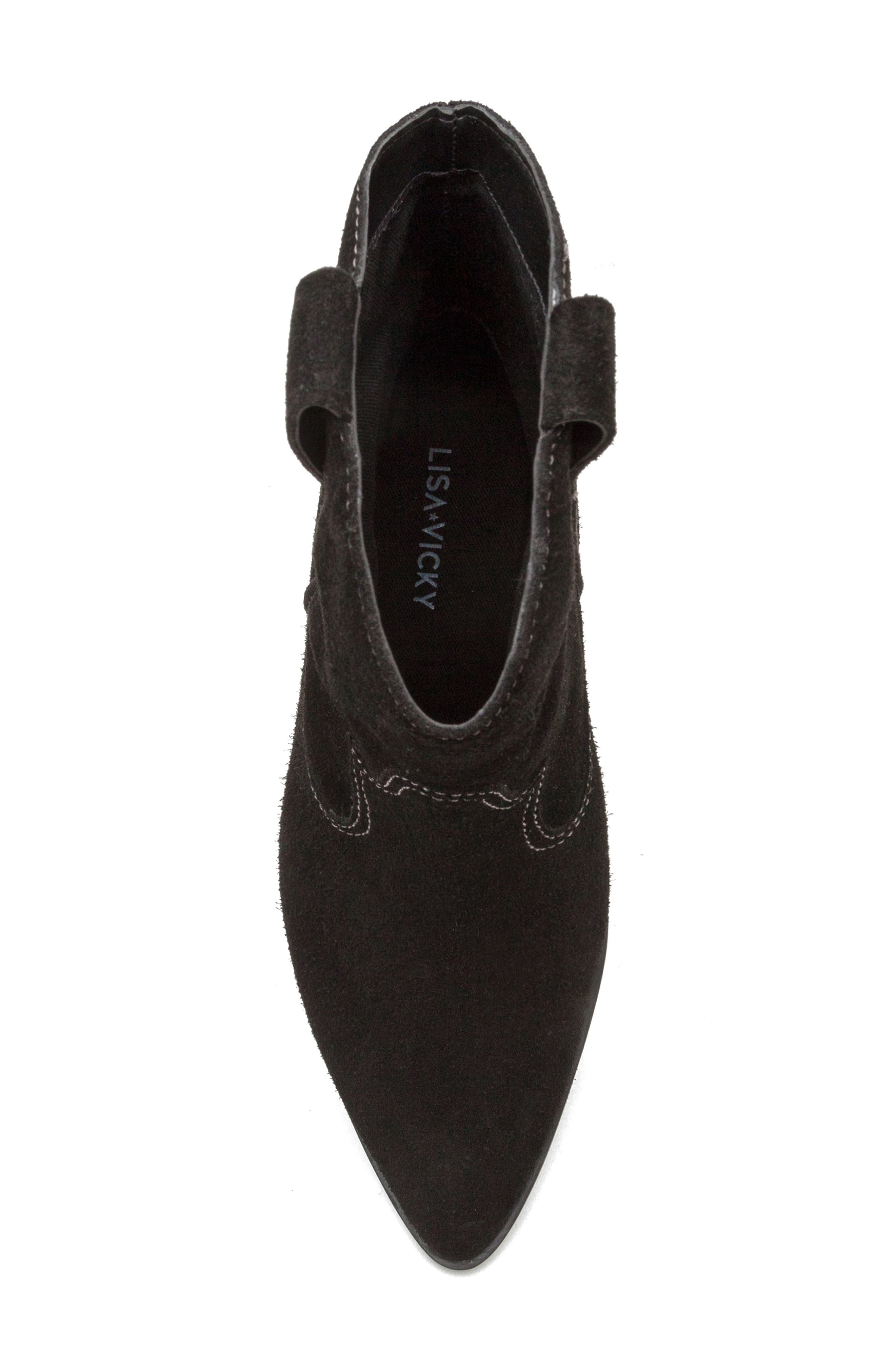 Lisa Vicky Sway Pointed Toe Bootie, Alternate, color, 