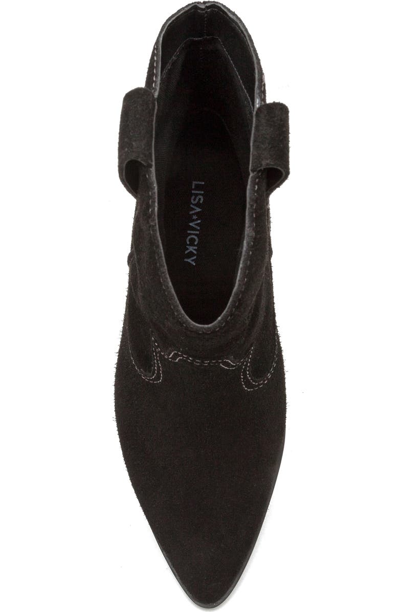 Lisa Vicky Sway Pointed Toe Bootie, Alternate, color,