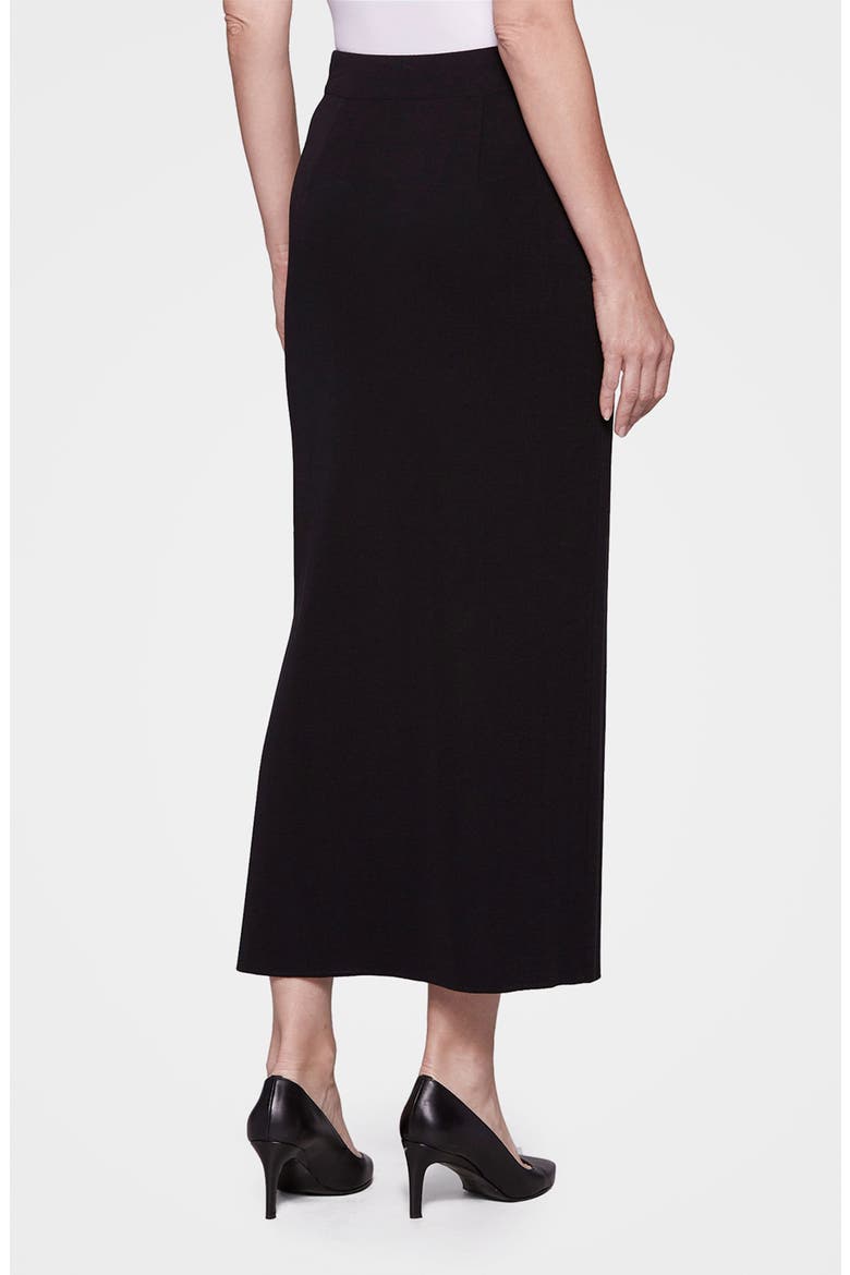 Knit Maxi Skirt, Alternate, color, BLACK