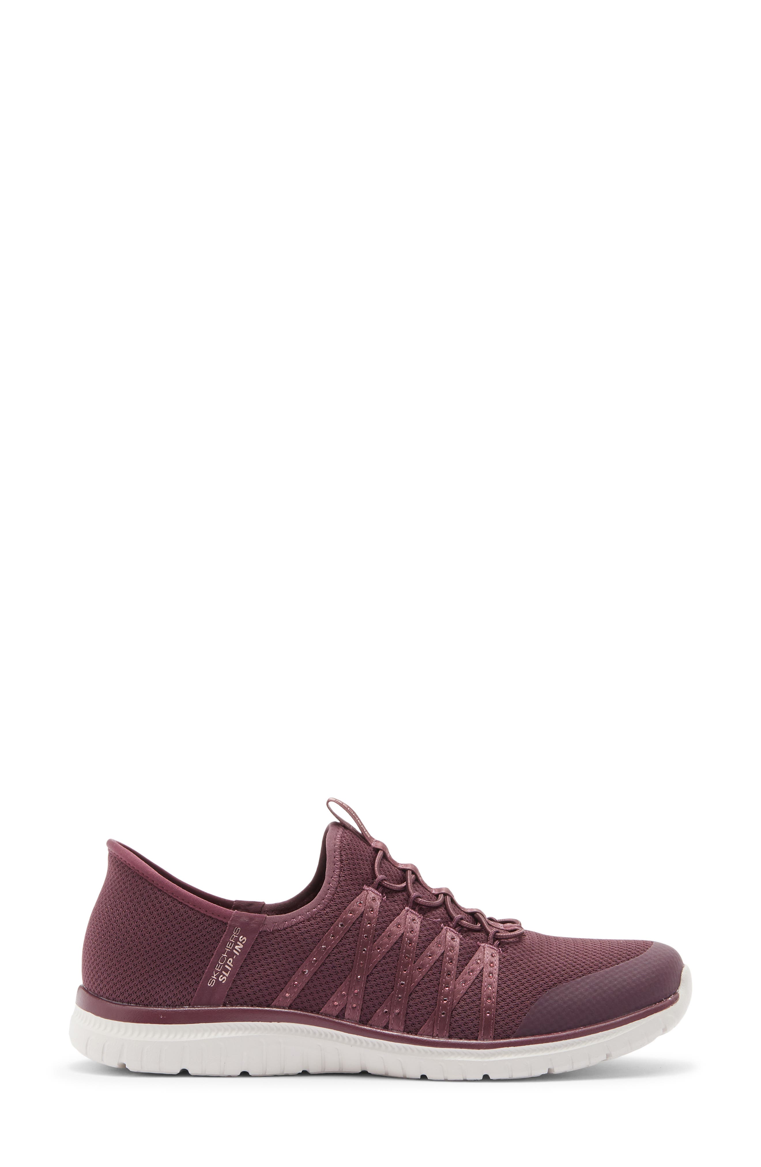 SKECHERS Slip-Ins<sup>®</sup> Virtue Sneaker, Alternate, color, Wine