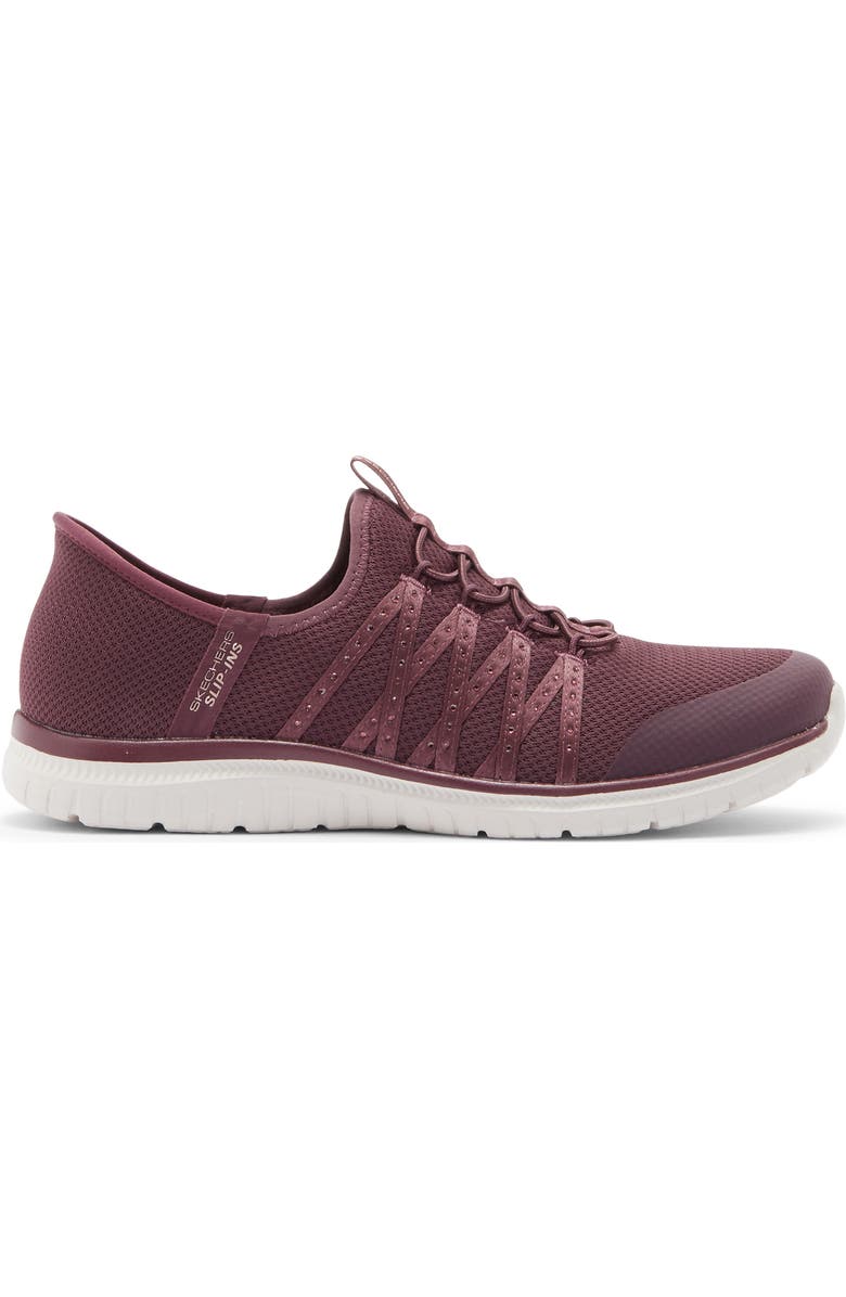 SKECHERS Slip-Ins<sup>®</sup> Virtue Sneaker, Alternate, color, Wine