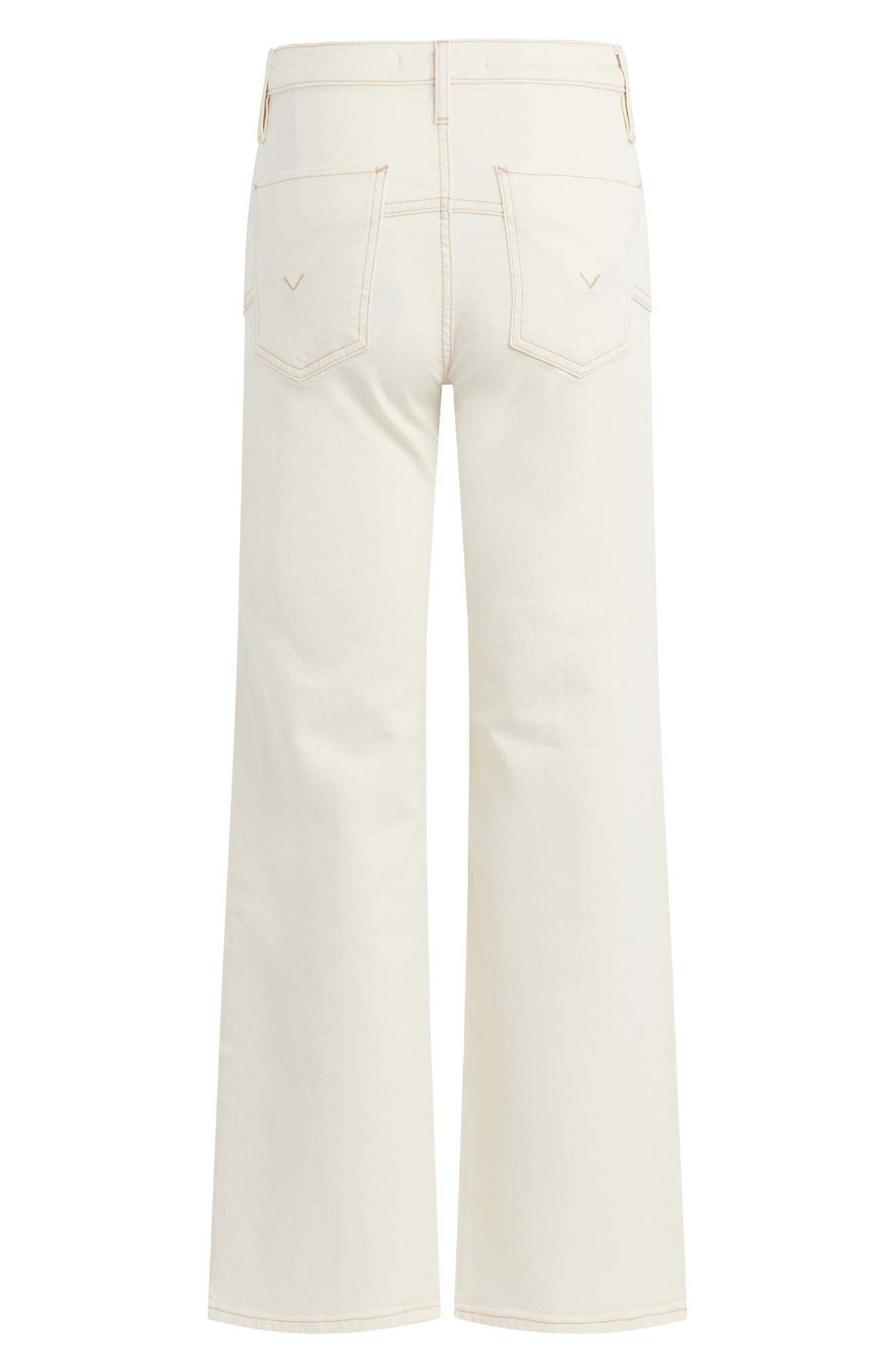 Rosie High Waist Ankle Wide Leg Jeans